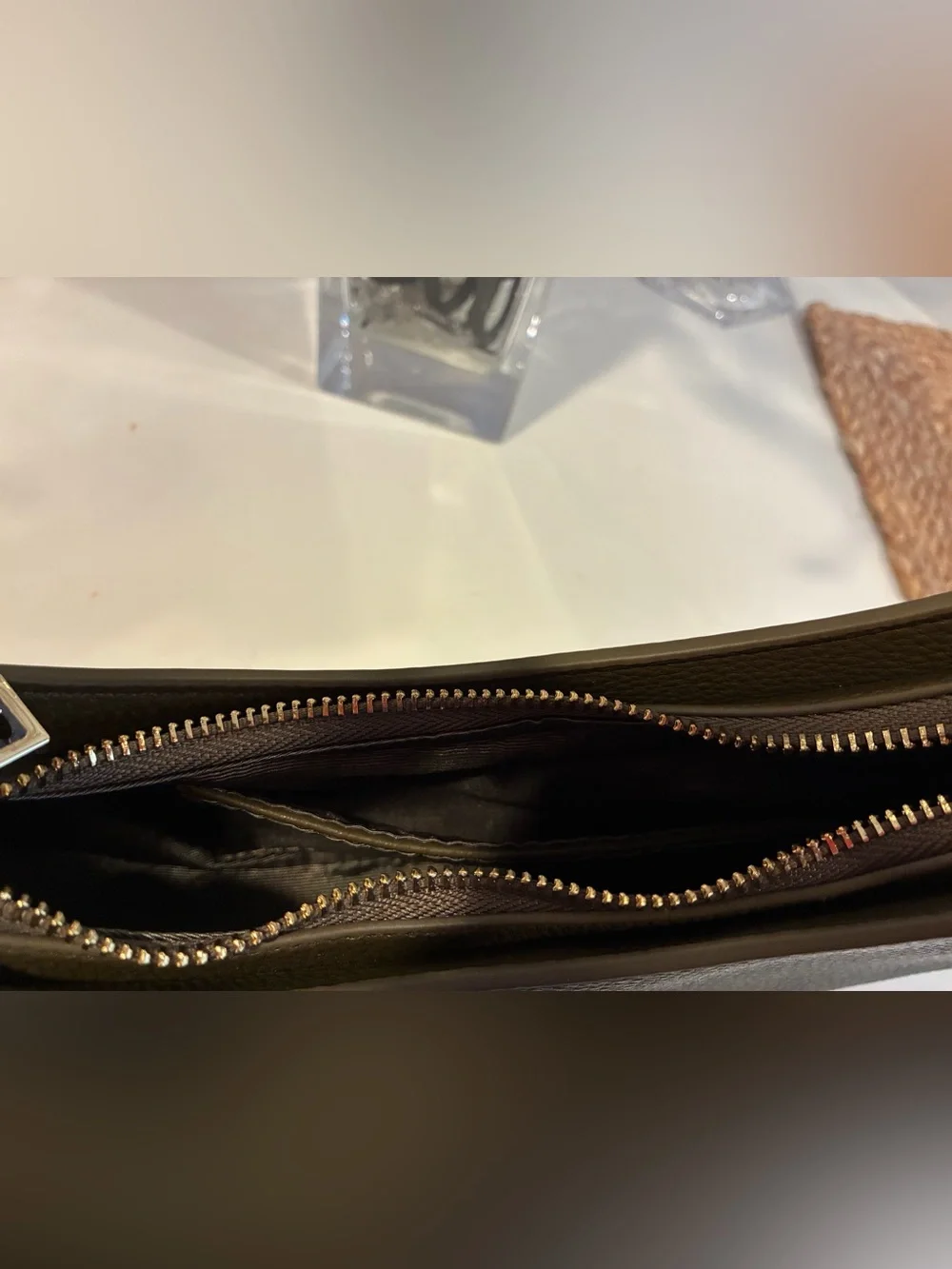 JW PEI Olive Hobo Shoulder Bag with Gold Hardware
